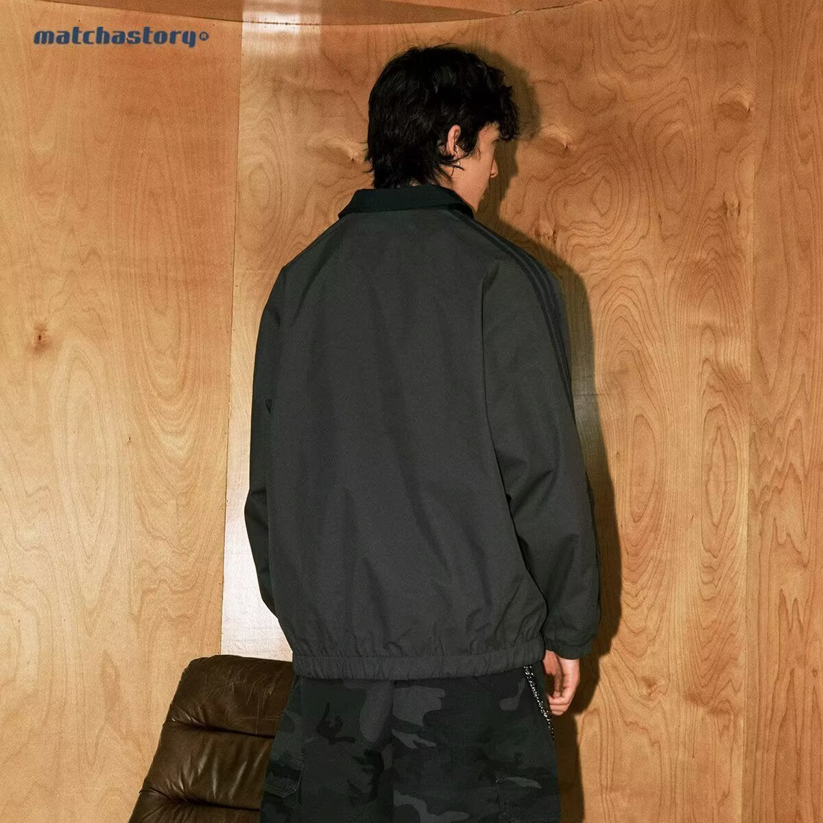 23867 Embroidered Loose-Fit Jacket